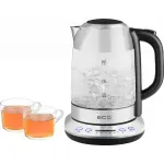 Casa si Gradina - Bucatarie si vesela - Vase pentru gatit - Ibrice - Cana electrica fierbator ECG RK 1781 glass, 1.7 L, 2200 W, 5 setari de temperatura - Infinity.ro