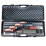 Casa si Gradina - Constructii - Vopsea si tencuieli - Unelte de vopsit si tencuit - Set 4 gletiere profesionale, inox, 25, 40, 60, 80 cm, rola gletuit, geanta, Ergoplast - Infinity.ro