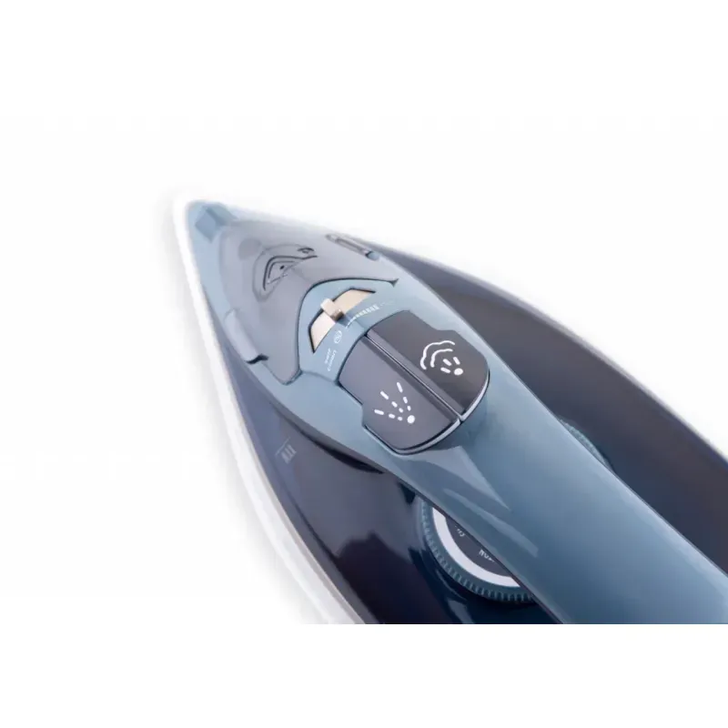 Electronice si Electrocasnice - Ingrijirea tesaturilor - Fiare de calcat - Fier de calcat Gallet Jullie FAR 806, 2200 W, 300 ml, 140 g/min, talpa ceramica, alb cu albastru - Infinity.ro