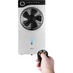 Electronice si Electrocasnice - Climatizare si sisteme de incalzire - Aparate racire aer - Ventilatoare - Ventilator portabil 3 in 1 ECG Mr. Fan, pulverizare apa, ionizare, umidificare, 2.5 litri, 3 viteze, telecomanda - Infinity.ro
