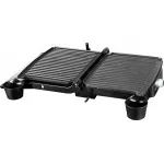 Electronice si Electrocasnice - Electrocasnice bucatarie - Aparate de gatit & desert - Gratare electrice - Grill electric ECG KG 100, 2000 W, 3 tipuri de gatire, deschidere 180º - Infinity.ro