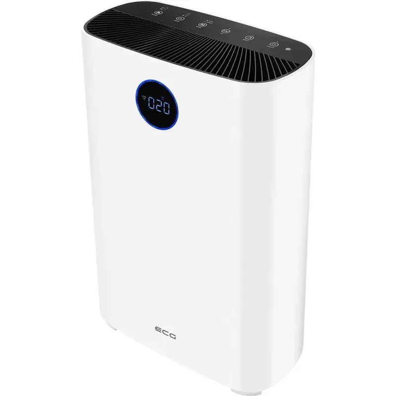Electronice si Electrocasnice - Climatizare si sisteme de incalzire - Aparate filtrare aer - Purificatoare de aer - Purificator de aer ECG AP3 Pure Comfort, 33 W, Wi-Fi, 4 viteze, tehnologie UV, ionizare, alb - Infinity.ro
