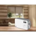 TV, Audio-Video si Foto - Portabile audio - Radio - Radio portabil ECG RD 110 DAB cu tuner DAB+ si FM, alb, 1,2 W, memorie 30 de posturi - Infinity.ro