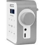 TV, Audio-Video si Foto - Portabile audio - Radio - Radio portabil ECG RD 110 DAB cu tuner DAB+ si FM, alb, 1,2 W, memorie 30 de posturi - Infinity.ro