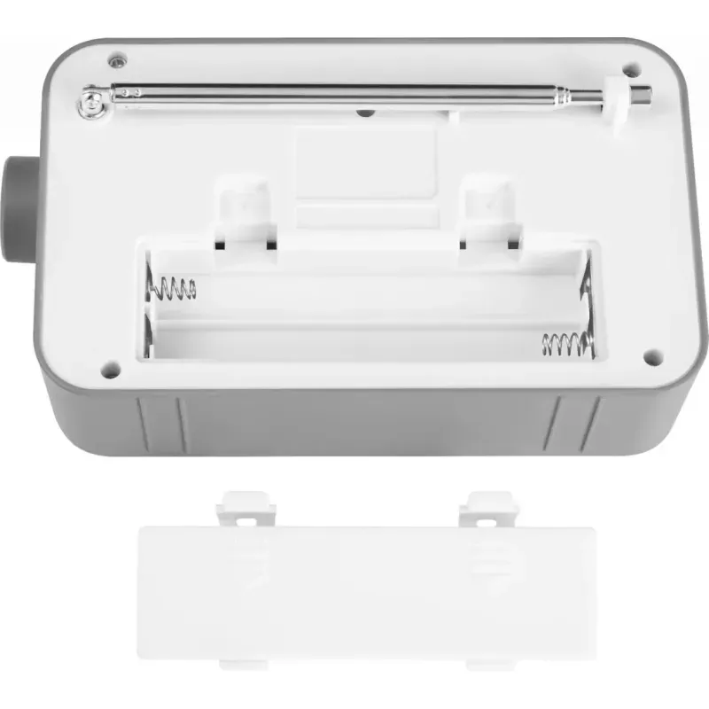 TV, Audio-Video si Foto - Portabile audio - Radio - Radio portabil ECG RD 110 DAB cu tuner DAB+ si FM, alb, 1,2 W, memorie 30 de posturi - Infinity.ro