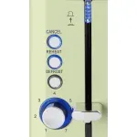 Electronice si Electrocasnice - Electrocasnice bucatarie - Preparare paine - Prajitoare de paine - Prajitor de paine ECG ST 2766 Vintage Olive, 925 W, 2 felii, 7 niveluri de rumenire, verde olive - Infinity.ro