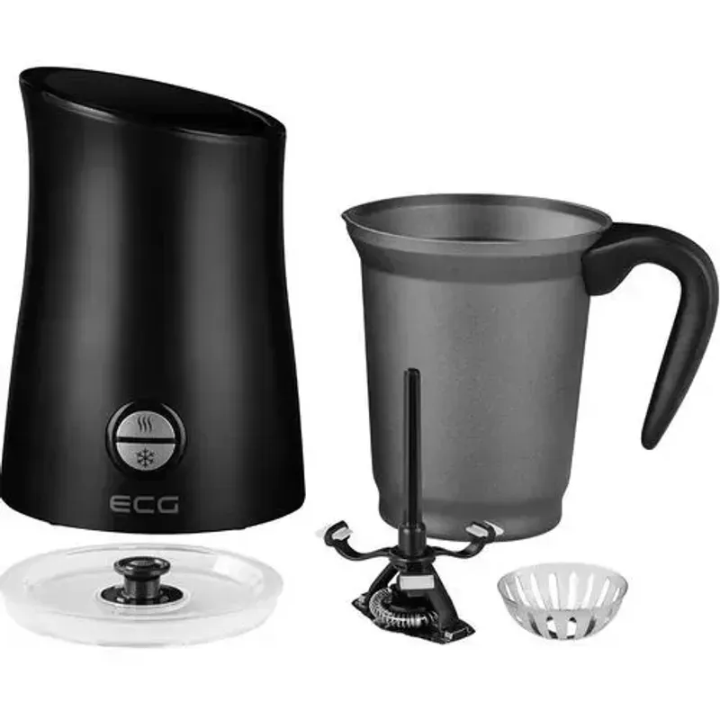 Electronice si Electrocasnice - Electrocasnice bucatarie - Preparare bauturi - Espressoare - Aparat pentru spuma de lapte ECG NM 2255 Latte Art, magnetic, 300ml, 550W, negru - Infinity.ro