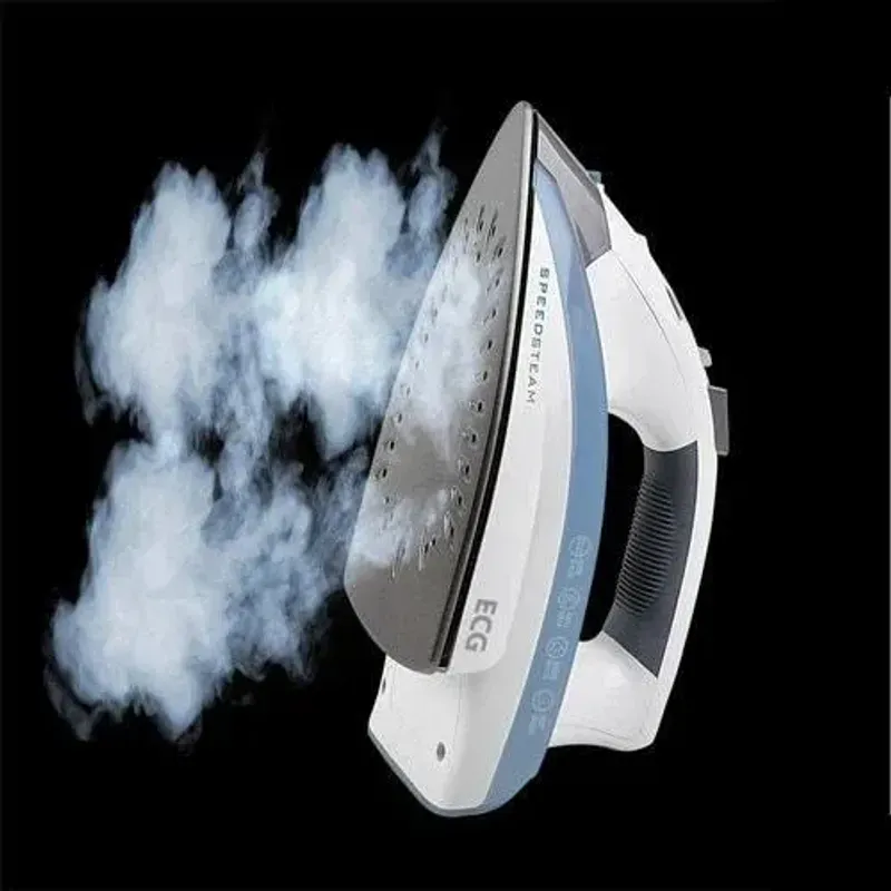 Electronice si Electrocasnice - Ingrijirea tesaturilor - Fiare de calcat - Fier de calcat ECG NZ 190, talpa otel inoxidabil, 2000 W, abur 80 g/ min - Infinity.ro