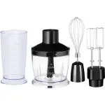 Electronice si Electrocasnice - Electrocasnice bucatarie - Mixere, tocatoare & roboti de bucatarie - Blendere si mini tocatoare - Blender vertical ECG RM 800, 800 W, lame din otel inoxidabil, recipient tocator 500 ml - Infinity.ro