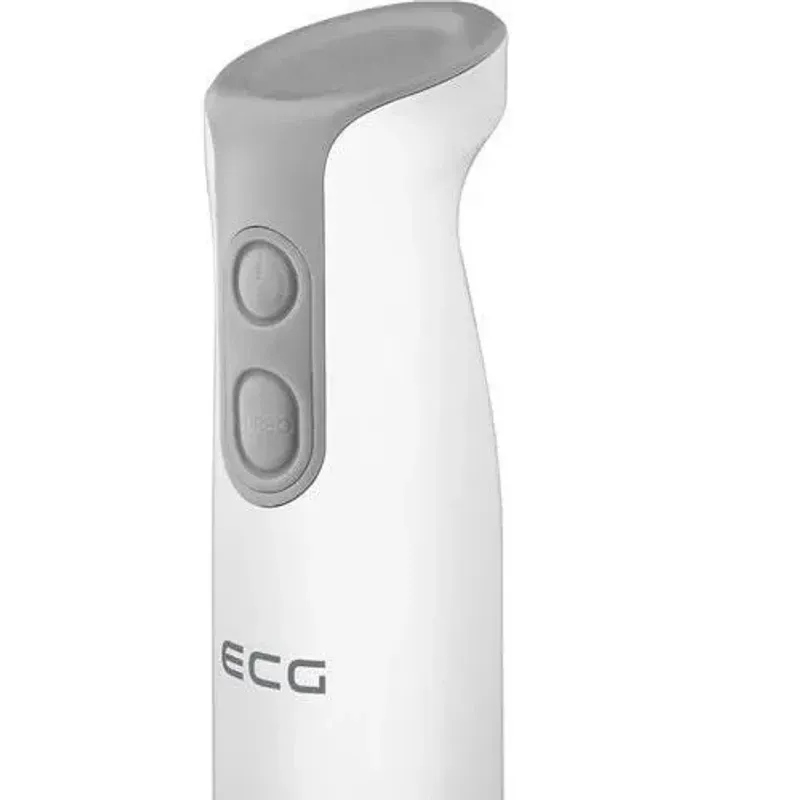 Electronice si Electrocasnice - Electrocasnice bucatarie - Mixere, tocatoare & roboti de bucatarie - Blendere si mini tocatoare - Blender de mana ECG RM 430, 400 W, 2 viteze, lama si duza din otel inoxidabil - Infinity.ro