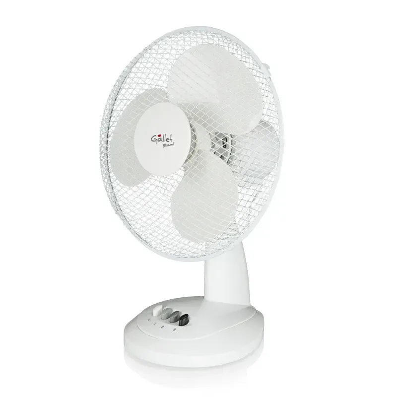 Electronice si Electrocasnice - Climatizare si sisteme de incalzire - Aparate racire aer - Ventilatoare - Ventilator de masa GALLET VEN12, 35W, diametru 30 cm, 3 viteze, oscilatie - Infinity.ro