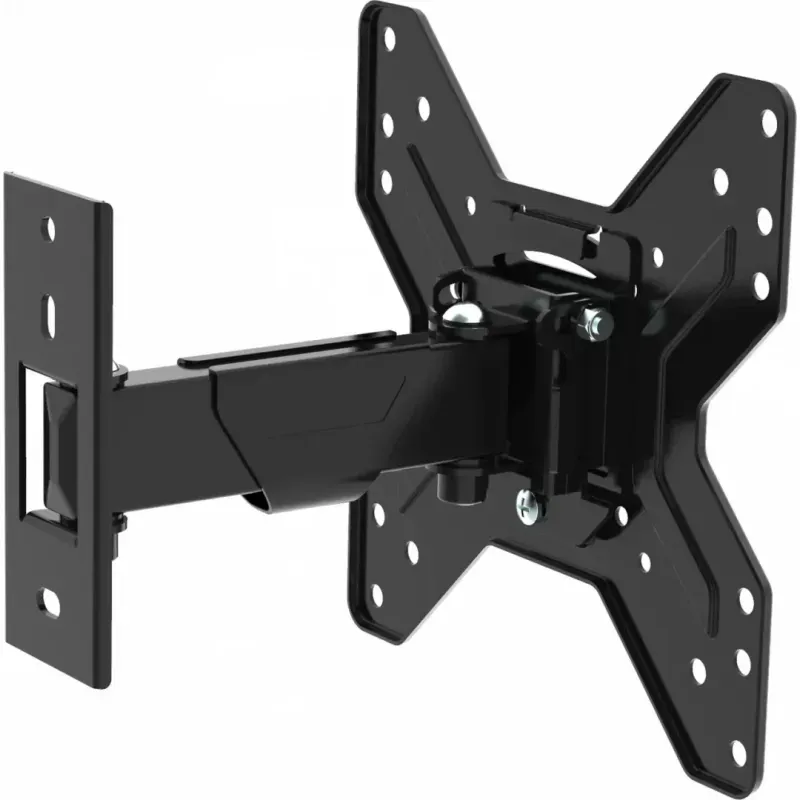 TV, Audio-Video si Foto - Accesorii TV si audio - Suporturi TV - Suport TV de perete ECG LD 174202, 17"- 42" (43 - 106 cm), rotire 90°, inclinare 2°-15°, 25 kg, VESA - Infinity.ro