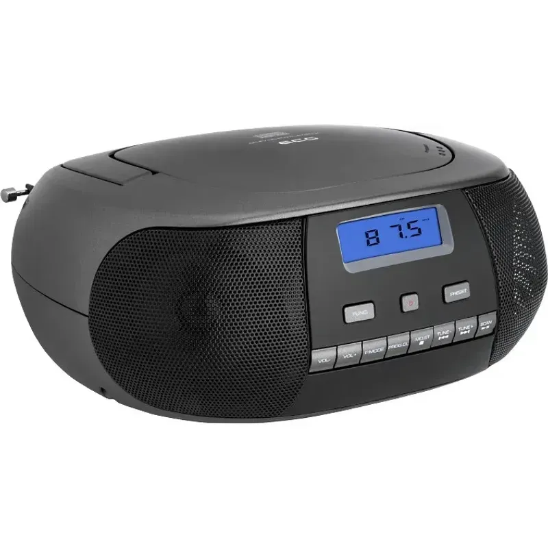 TV, Audio-Video si Foto - Portabile audio - Radio - Radio CD Player ECG CDR 500 titan, tuner FM cu memorie 20 de posturi - Infinity.ro