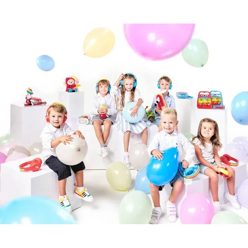 TV, Audio-Video si Foto - Portabile audio - Casti audio - Casti audio fara fir pentru copii GoGEN Decek, Bluetooth 5.2, volum limitat, albastru - Infinity.ro