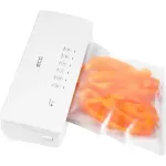 Electronice si Electrocasnice - Electrocasnice bucatarie - Mixere, tocatoare & roboti de bucatarie - Aparate de vidat - Aparat de vidat alimente ECG VacuFresh, 100 W, 30 cm, putere compresor 7-9 l/min, 5 pungi incluse - Infinity.ro