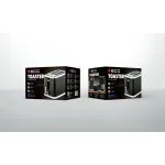 Electronice si Electrocasnice - Electrocasnice bucatarie - Preparare bauturi - Cafetiere - Cafetiera ECG KP 2150 Stripe, 980 W, 1.5 litri, preparare pana la 10 cesti de cafea odata, sistem drip-stop, negru - Infinity.ro