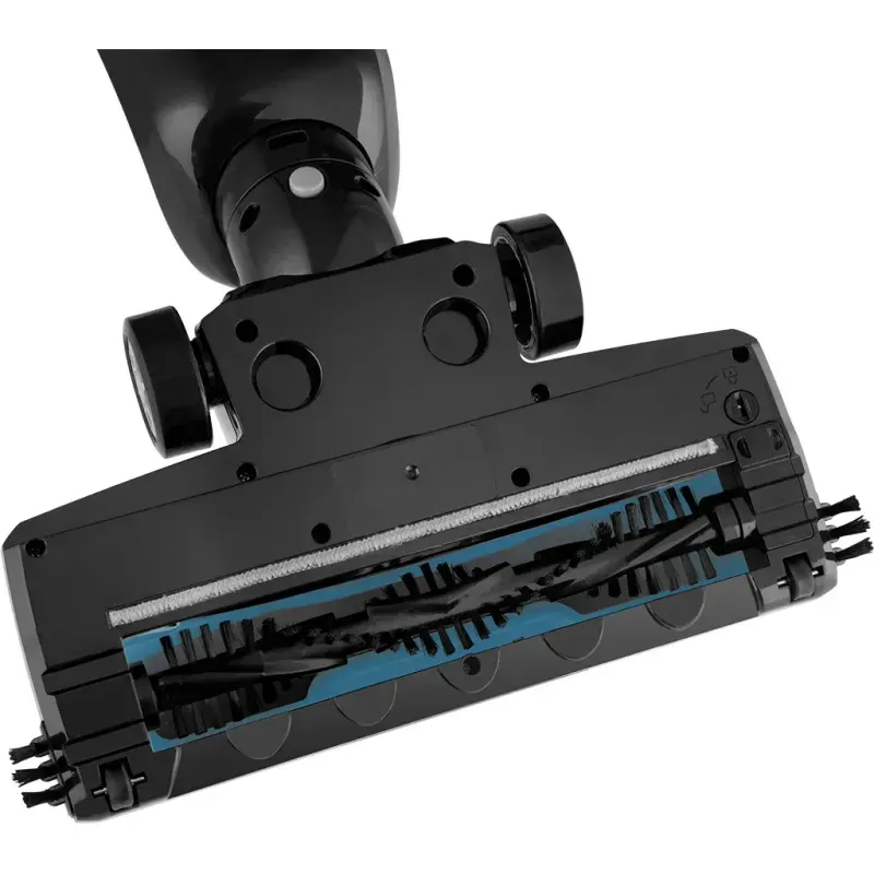 Electronice si Electrocasnice - Ingrijirea locuintei - Aspiratoare - Aspirator vertical portabil 2in1 ECG VT 4520 Bruno, 90 W, baterie Li-Ion 18.5 V, sistem de filtrare cyclonic, albastru - Infinity.ro