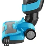 Electronice si Electrocasnice - Ingrijirea locuintei - Aspiratoare - Aspirator vertical portabil 2in1 ECG VT 4520 Bruno, 90 W, baterie Li-Ion 18.5 V, sistem de filtrare cyclonic, albastru - Infinity.ro