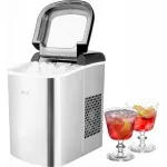 Electronice si Electrocasnice - Electrocasnice bucatarie - Preparare bauturi - Fierbatoare de apa - Aparat de facut cuburi de gheata ECG ICM 1253 Iceman, rezervor 2 litri, 120 W, otel inoxidabil - Infinity.ro