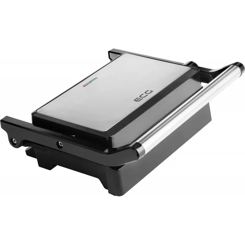 Electronice si Electrocasnice - Electrocasnice bucatarie - Preparare paine - Sandwich-maker - Sandwich maker si grill ECG S 3070 Panini Power, 1500 W, deschidere 180°, placi nonaderente - Infinity.ro