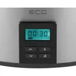 Casa si Gradina - Bucatarie si vesela - Vase pentru gatit - Oale si cratite - Oala electrica Slow cooker ECG PH 5510 Rider, 5.5 litri, 240 W, vas ceramic, timer, afisaj LED - Infinity.ro