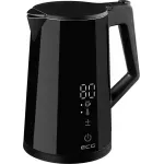 Casa si Gradina - Bucatarie si vesela - Vase pentru gatit - Ibrice - Cana electrica fierbator ECG RK 1893 Digitouch Black, 2200 W, 1,7 litri, pereti dubli, control tactil, negru - Infinity.ro