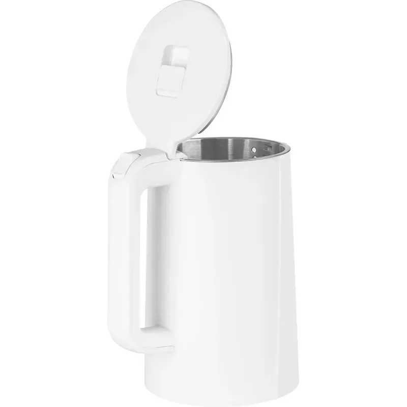 Electronice si Electrocasnice - Electrocasnice bucatarie - Preparare bauturi - Fierbatoare de apa - Fierbator electric ECG RK 1702 Safe to Touch White, 1.7 litri, 2200 W, interior din otel inoxidabil, pereti dubli, alb - Infinity.ro