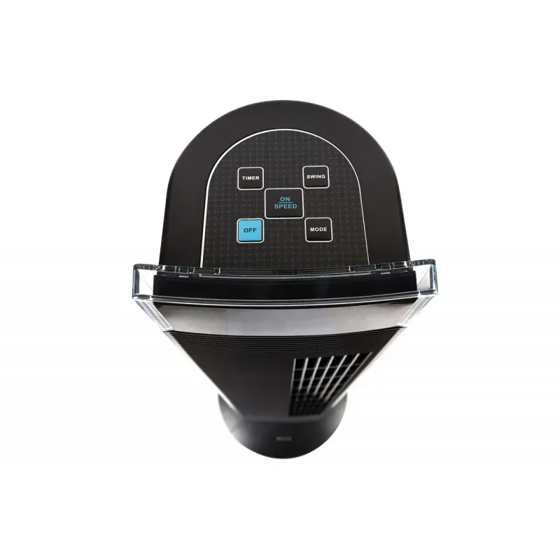 Electronice si Electrocasnice - Climatizare si sisteme de incalzire - Aparate racire aer - Ventilatoare - Ventilator turn cu ionizare ECG FS 91 T, 65W, 3 viteze, silentios, telecomanda - Infinity.ro