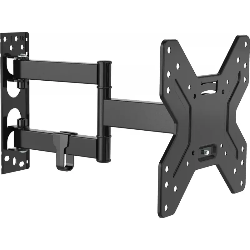 TV, Audio-Video si Foto - Accesorii TV si audio - Suporturi TV - Suport TV de perete ECG LD 174201, 17"- 42" (43 - 106 cm), rotire 90° si inclinare 2°-15°, 25 kg, VESA - Infinity.ro