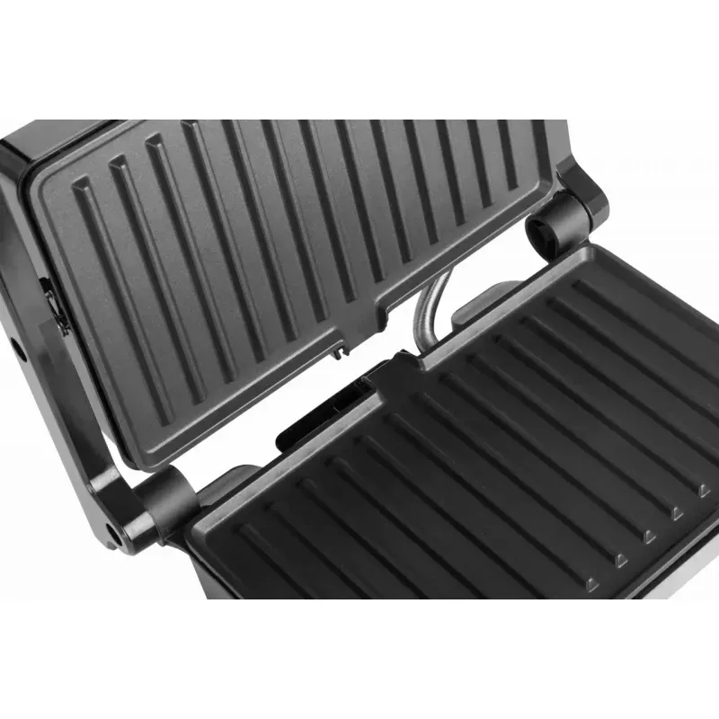 Electronice si Electrocasnice - Electrocasnice bucatarie - Preparare paine - Sandwich-maker - Sandwich maker si grill ECG S 3070 Panini Power, 1500 W, deschidere 180°, placi nonaderente - Infinity.ro