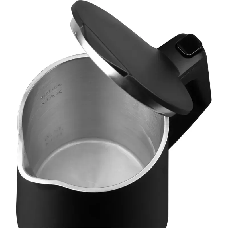 Casa si Gradina - Bucatarie si vesela - Vase pentru gatit - Ibrice - Cana electrica fierbator ECG RK 1893 Digitouch Black, 2200 W, 1,7 litri, pereti dubli, control tactil, negru - Infinity.ro
