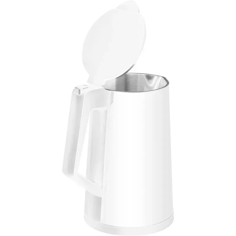 Casa si Gradina - Bucatarie si vesela - Vase pentru gatit - Ibrice - Cana electrica fierbator ECG RK 1893 Digitouch White, 2200 W, 1,7 litri, pereti dubli, control tactil, alb - Infinity.ro