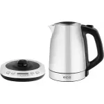 Casa si Gradina - Bucatarie si vesela - Vase pentru gatit - Ibrice - Cana electrica fierbator ECG RK 1791, 1.7L, 2200 W, otel inoxidabil, 5 setari de temperatura - Infinity.ro
