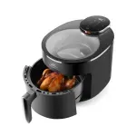Electronice si Electrocasnice - Electrocasnice bucatarie - Aparate de gatit & desert - Friteuze - Friteuza cu aer cald ETA SkyFry 5168 90000, 5 litri, 1500 W, 12 programe, control tactil, negru - Infinity.ro