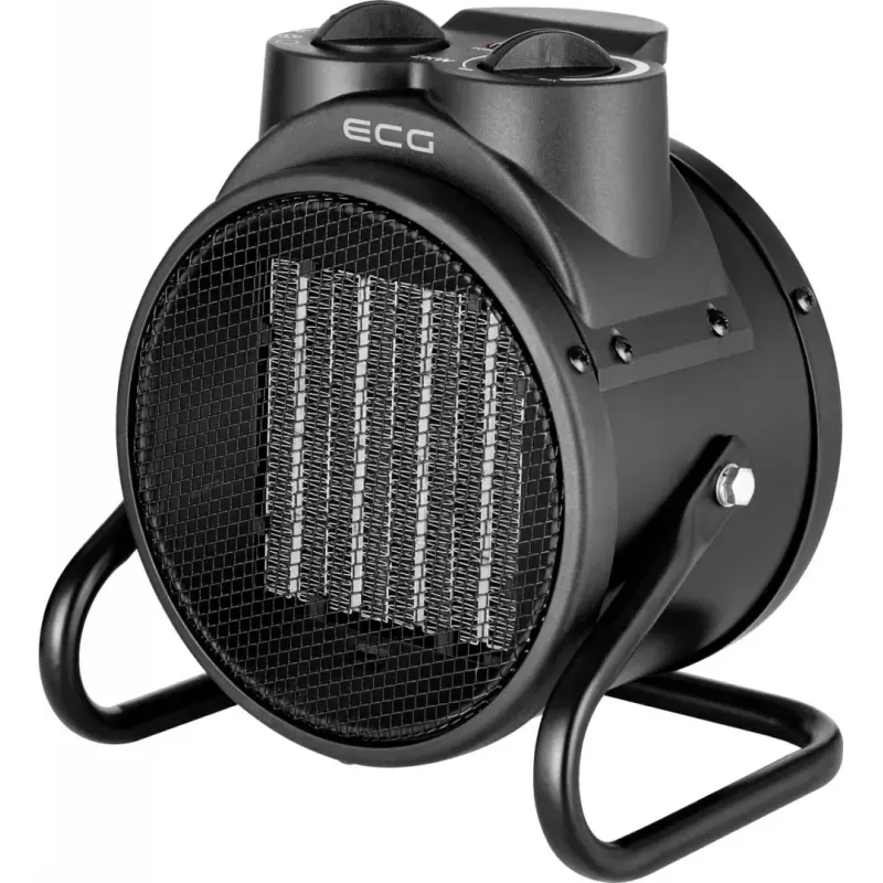 Electronice si Electrocasnice - Climatizare si sisteme de incalzire - Aparate incalzire aer - Aeroterme - Aeroterma ECG HH 2010 , 2000 W, 2 trepte, element de incalzire ceramica PTC - Infinity.ro