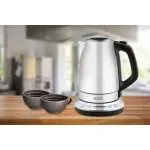 Casa si Gradina - Bucatarie si vesela - Vase pentru gatit - Ibrice - Cana electrica fierbator ECG RK 1791, 1.7L, 2200 W, otel inoxidabil, 5 setari de temperatura - Infinity.ro