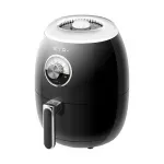 Electronice si Electrocasnice - Electrocasnice bucatarie - Aparate de gatit & desert - Friteuze - Friteuza cu aer fierbinte ETA Storio 6172 90020, 1350 W, 3 litri, 80-200 ° C, design retro, negru - Infinity.ro