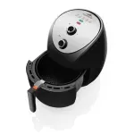 Electronice si Electrocasnice - Electrocasnice bucatarie - Aparate de gatit & desert - Friteuze - Friteuza cu aer fierbinte ETA Formio 2172, 1500 W, 3.5 l, 80-200 ° C, timer, oprire automata, negru - Infinity.ro