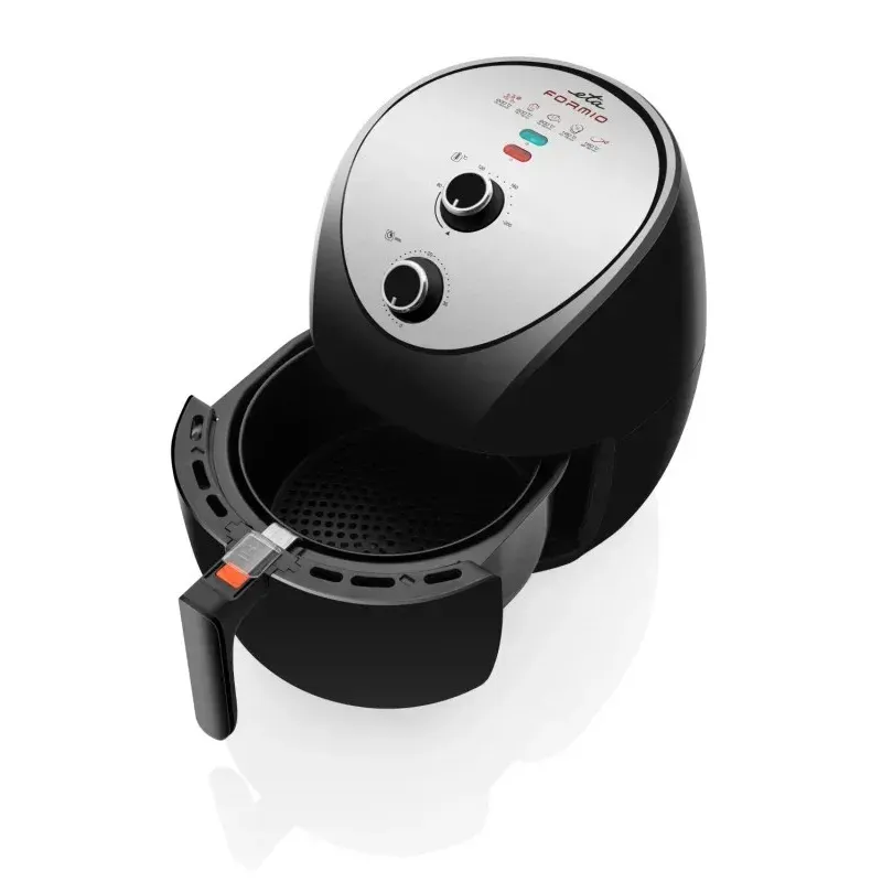 Electronice si Electrocasnice - Electrocasnice bucatarie - Aparate de gatit & desert - Friteuze - Friteuza cu aer fierbinte ETA Formio 2172, 1500 W, 3.5 l, 80-200 ° C, timer, oprire automata, negru - Infinity.ro