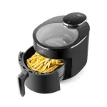 Electronice si Electrocasnice - Electrocasnice bucatarie - Aparate de gatit & desert - Friteuze - Friteuza cu aer cald ETA SkyFry 5168 90000, 5 litri, 1500 W, 12 programe, control tactil, negru - Infinity.ro