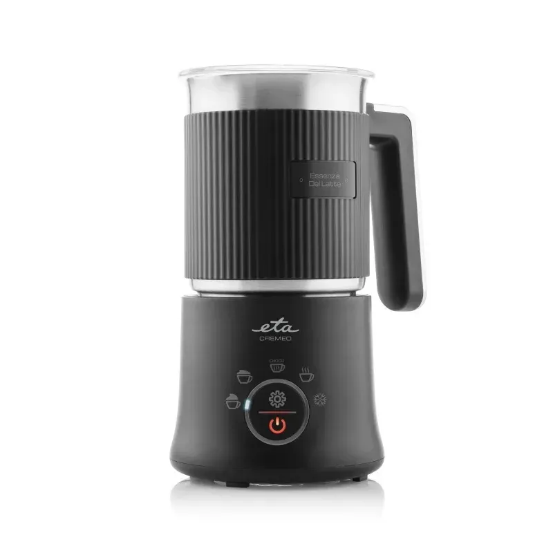 Electronice si Electrocasnice - Electrocasnice bucatarie - Preparare bauturi - Espressoare - Aparat pentru spuma de lapte ETA Cremeo 8189 90000, 500W, 350 ml, 5 functii, otel inoxidabil, negru - Infinity.ro