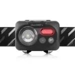 Casa si Gradina - Corpuri si surse de iluminat - Iluminat exterior - Lanterne - Lanterna de cap GOGHL01B, 220 lm, 3 x AAA, senzor de miscare, neagra - Infinity.ro