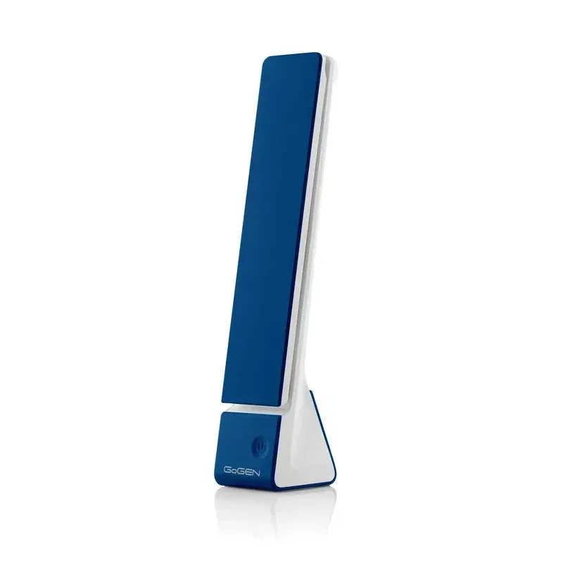 Casa si Gradina - Corpuri si surse de iluminat - Veioze si lampi - Veioze - Lampa de masa cu LED GoGEN LL12BL, consum 4W, brat flexibil, albastru - Infinity.ro