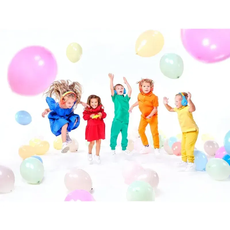 TV, Audio-Video si Foto - Portabile audio - Casti audio - Casti audio fara fir pentru copii GoGEN Decek, Bluetooth 5.2, volum limitat, rosu - Infinity.ro