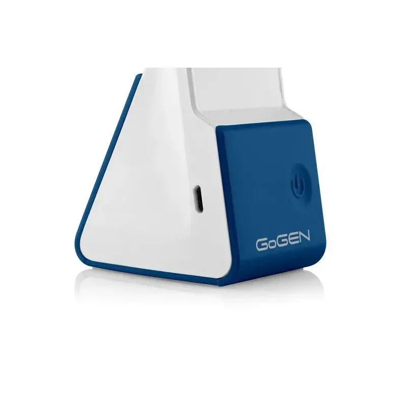 Casa si Gradina - Corpuri si surse de iluminat - Veioze si lampi - Veioze - Lampa de masa cu LED GoGEN LL12BL, consum 4W, brat flexibil, albastru - Infinity.ro