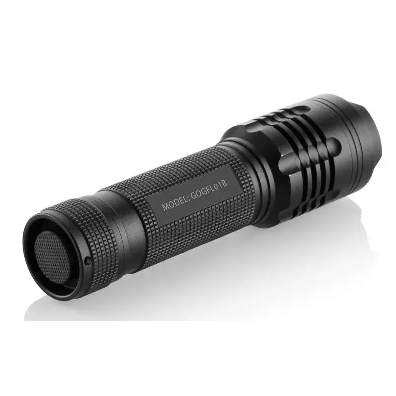 Casa si Gradina - Corpuri si surse de iluminat - Iluminat exterior - Lanterne - Lanterna GoGEN FL01, LED, 400 lm, IPX4, autonomie pana la 8 ore, 3 x AAA, neagra - Infinity.ro