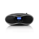 TV, Audio-Video si Foto - Portabile audio - Radio - Radio cu CD si Bluetooth GoGEN CDM 388 SUBT S, 4 W, MP 3, USB, SD, AUX, ceas - Infinity.ro
