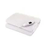 Casa si Gradina - Textile si covoare - Pături și cuverturi - Pături - Patura cu incalzire electrica ETA Shawn 5325, 80x160 cm, 60 W, 9 niveluri de temperatura, alba - Infinity.ro