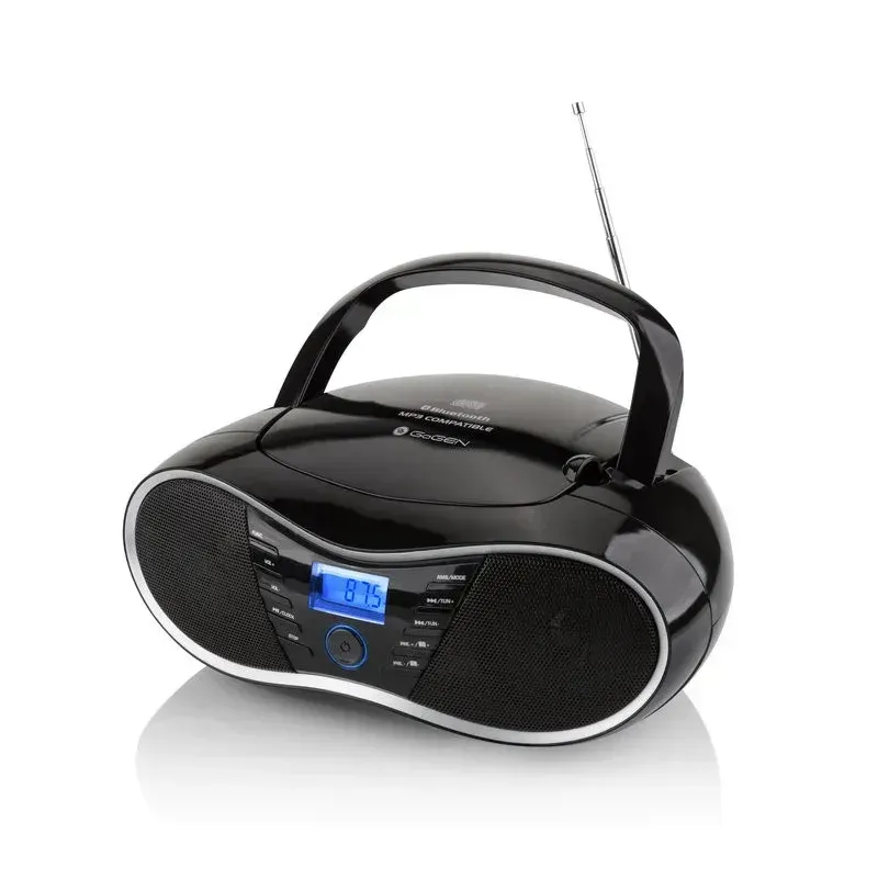 TV, Audio-Video si Foto - Portabile audio - Radio - Radio cu CD si Bluetooth GoGEN CDM 388 SUBT S, 4 W, MP 3, USB, SD, AUX, ceas - Infinity.ro