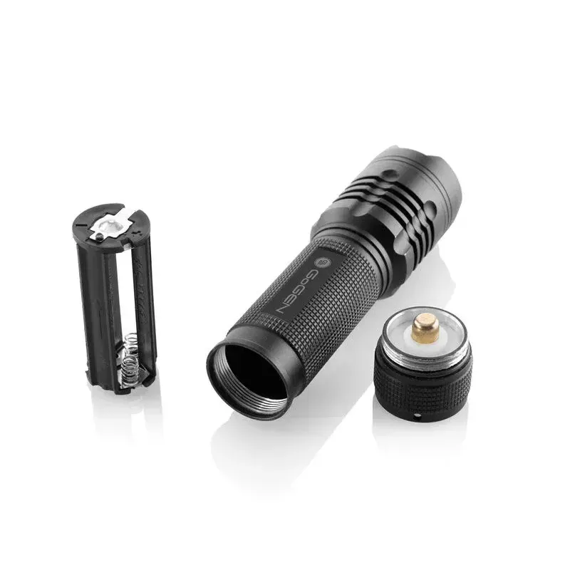 Casa si Gradina - Corpuri si surse de iluminat - Iluminat exterior - Lanterne - Lanterna GoGEN FL01, LED, 400 lm, IPX4, autonomie pana la 8 ore, 3 x AAA, neagra - Infinity.ro